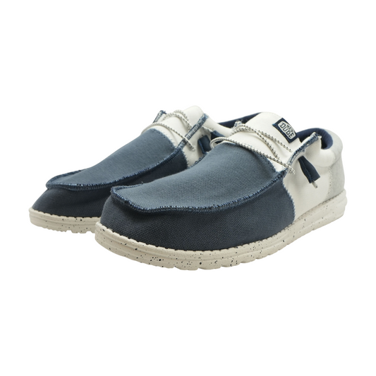 Navy Slip-On Casual Shoes