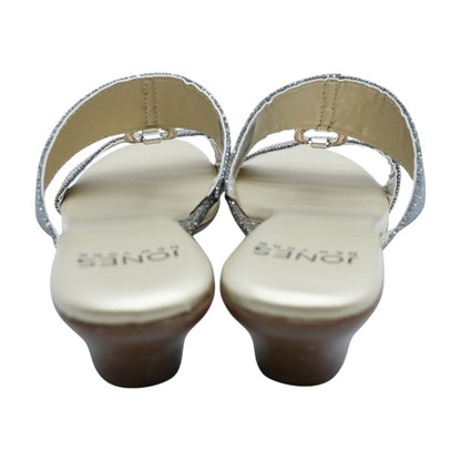 Gold Wedged Sandals