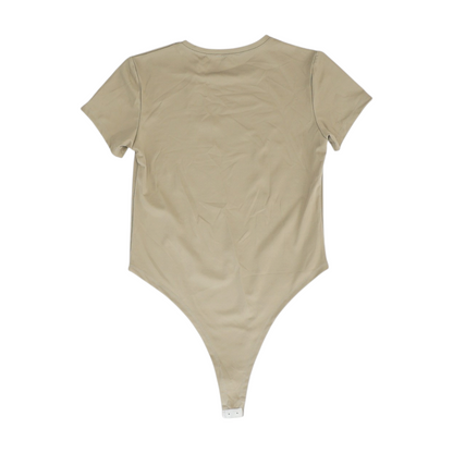 Tan Bodysuit Blouse