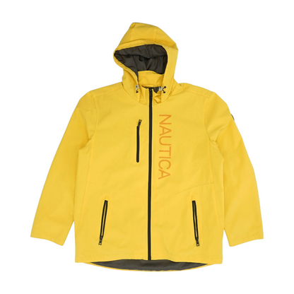 Yellow Solid Active Jacket