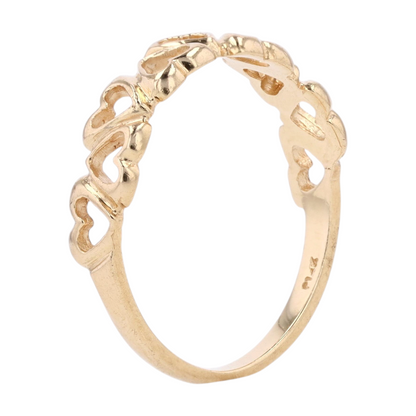 14K Yellow Gold Fashion Ring