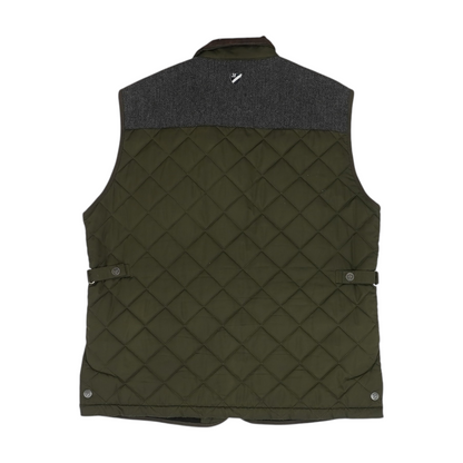 Green Color Block Vest