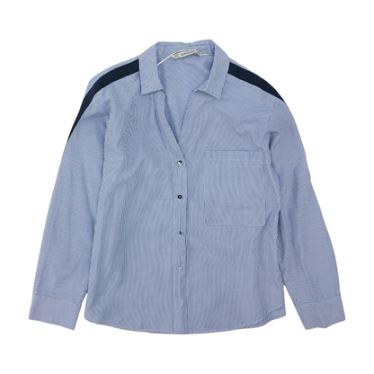 Blue Striped Button Down