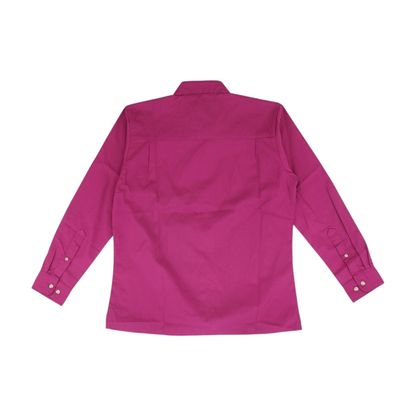 Magenta Button Down