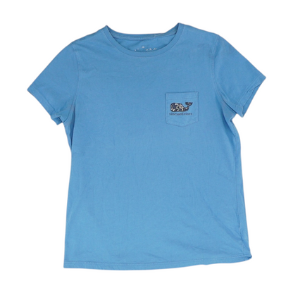 Blue Solid T-Shirt