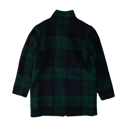 Green Plaid Coat