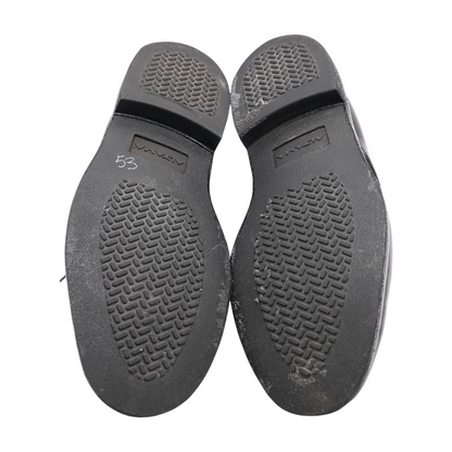 Black Lace-Up Dress Shoes