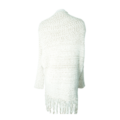 Beige Plus Cardigan Sweater