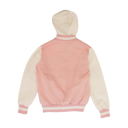 Pink Color Block Active Jacket