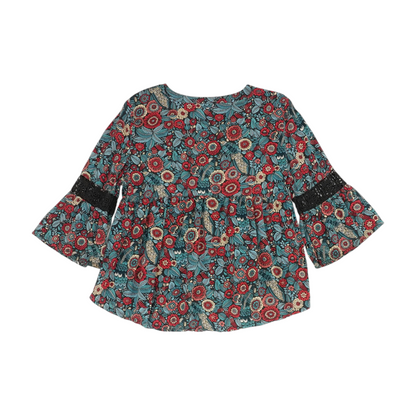 Multi Petite Floral Blouse
