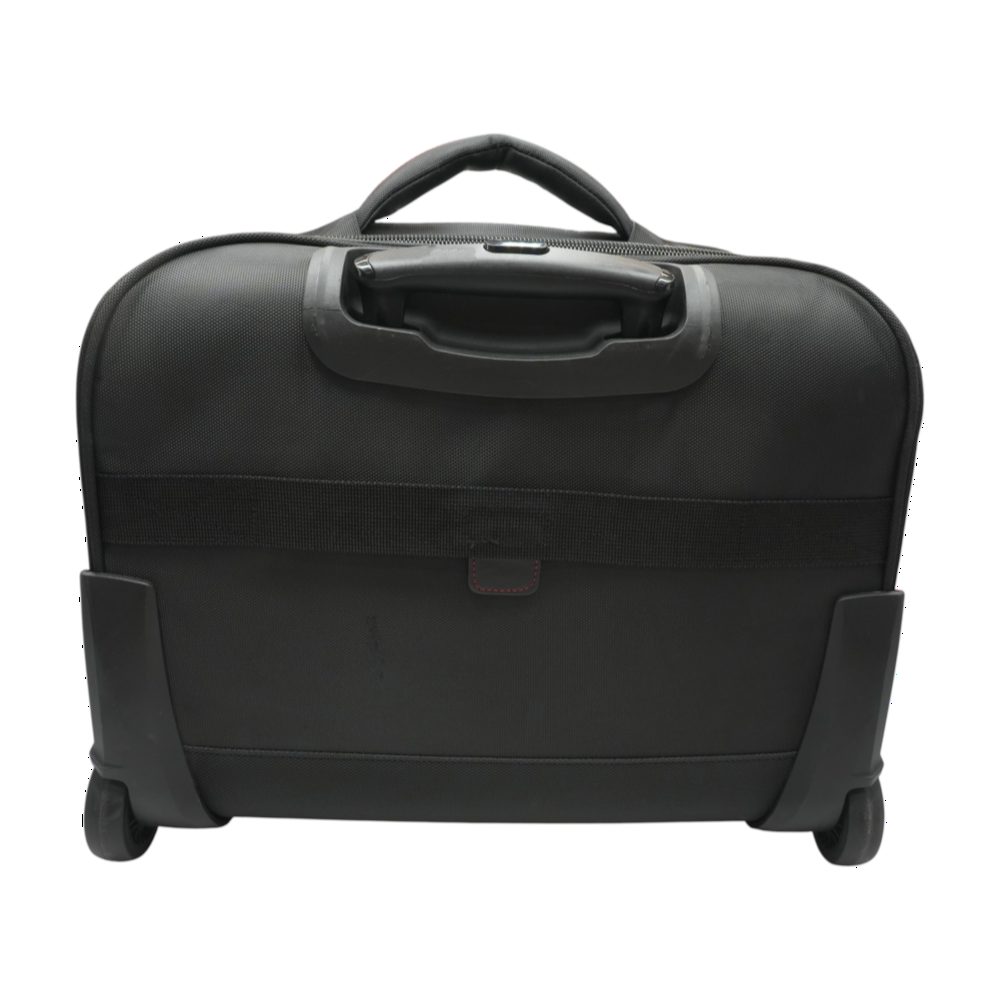 Black Professional Rolling Laptop Bag