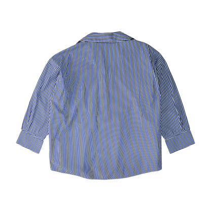 Blue Striped Button Down