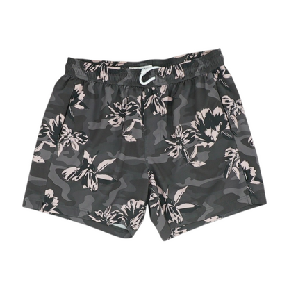 Gray Camo Swim Bottom