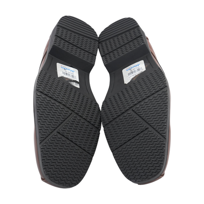 Brown Slip-On Dress Shoes
