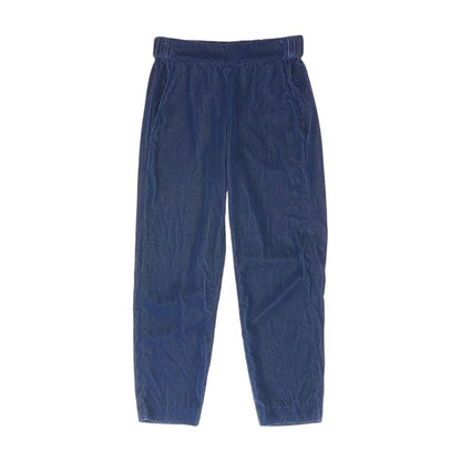 Blue Solid Pants