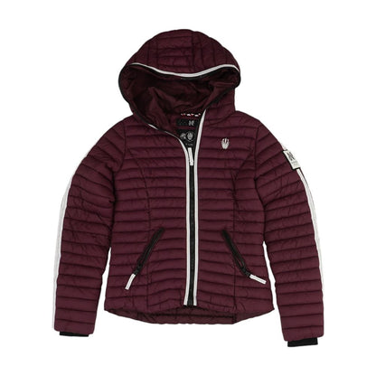 Maroon Puffer Jacket
