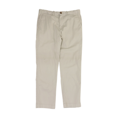 Khaki Straight Pants