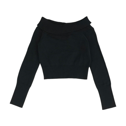 Black Pullover Sweater