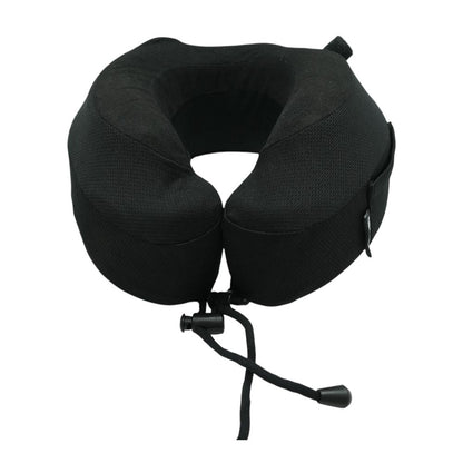 Black Travel Neck Pillow with Bag