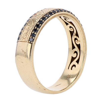 1/2 ctw 14K Yellow Gold Diamond Band