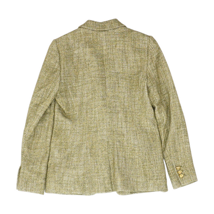Brown Solid Blazer