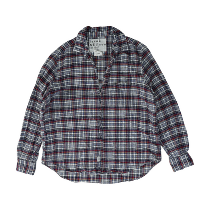 Multi Plaid Button Down
