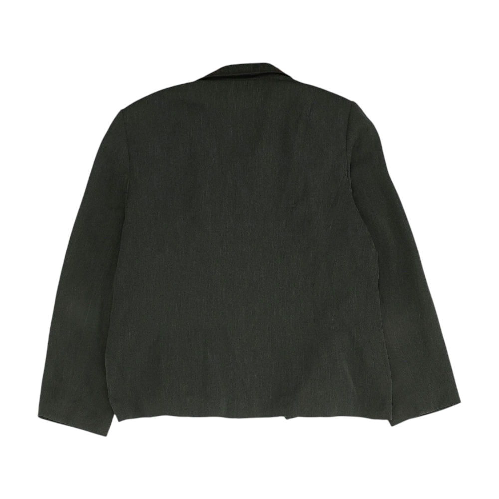 Kasper Gray Plus Size Solid Blazer – Image 2