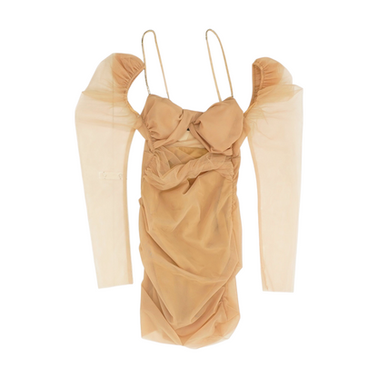 Brown Mini Dress