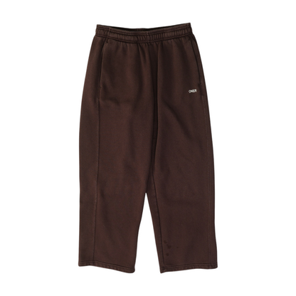 Brown Straight Pants