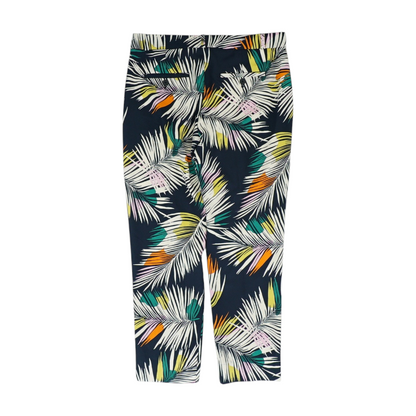 Navy Tropical Pants