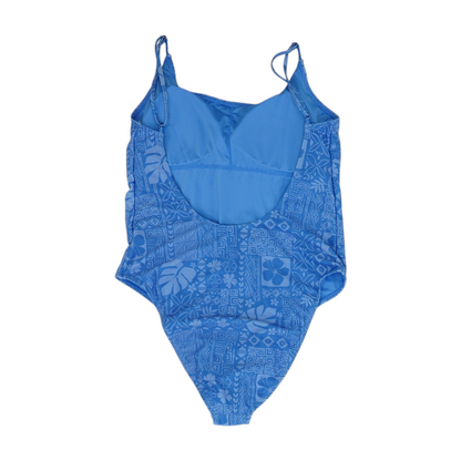 Blue Abstract One-Piece