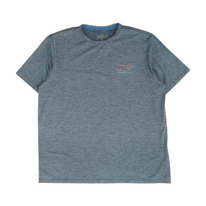 Blue Solid T-Shirt