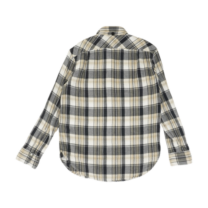 Multi Plaid Flannel Button Down