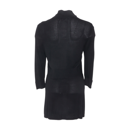 Black Cardigan Sweater