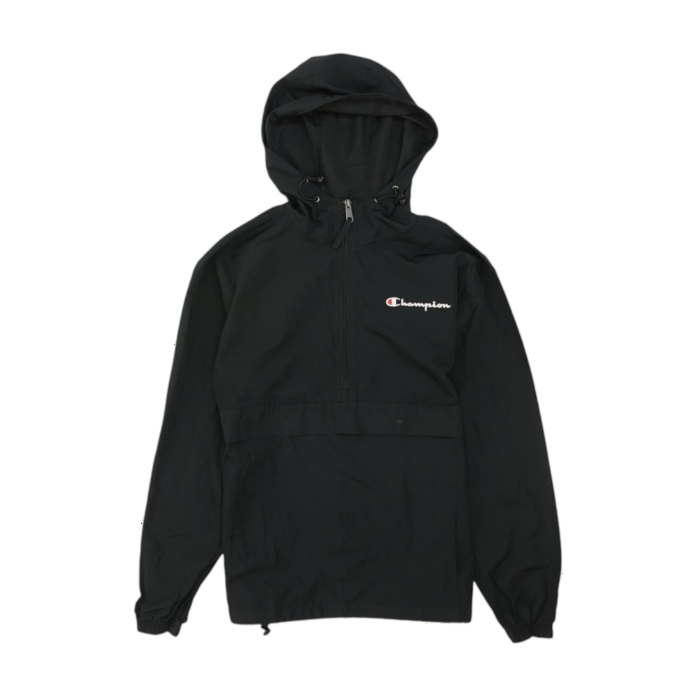Champion Black Solid 1/4 Zip Pullover – Image 1