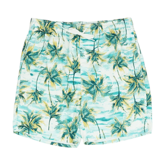 Green Tropical Swim Bottom