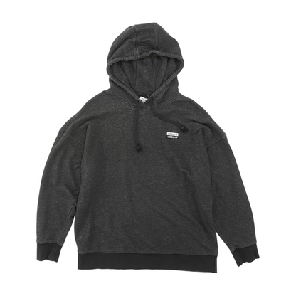 Charcoal Solid Hoodie Pullover