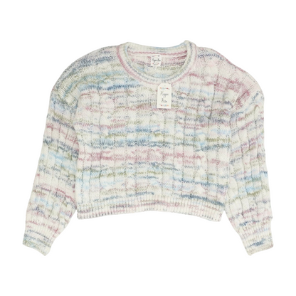 Multi Print Pullover Sweater