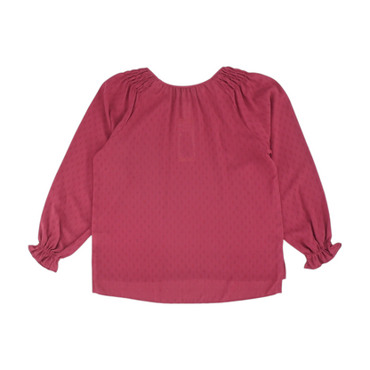 Magenta Blouse