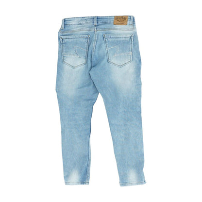 Blue Tapered Jeans