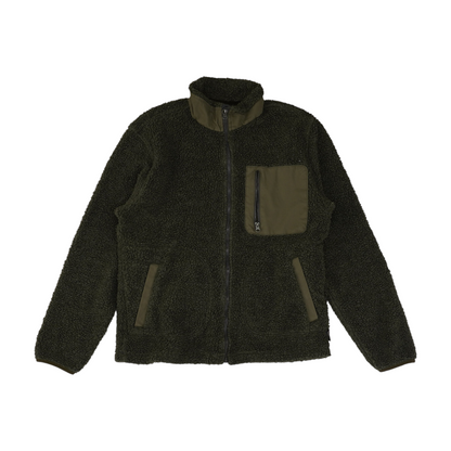 Green Solid Active Jacket
