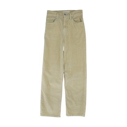 Khaki Straight Pants