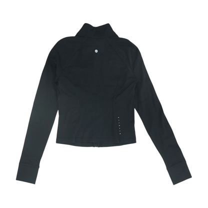 Black Solid Active Jacket