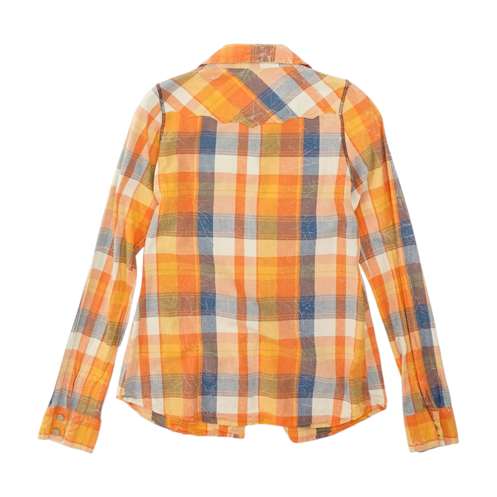 Multi Plaid Button Down