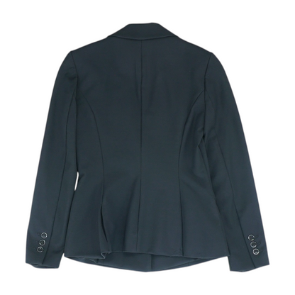 Black Solid Blazer
