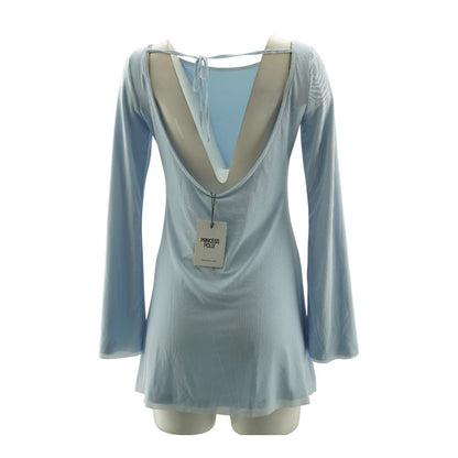 Blue Formal Mini Dress