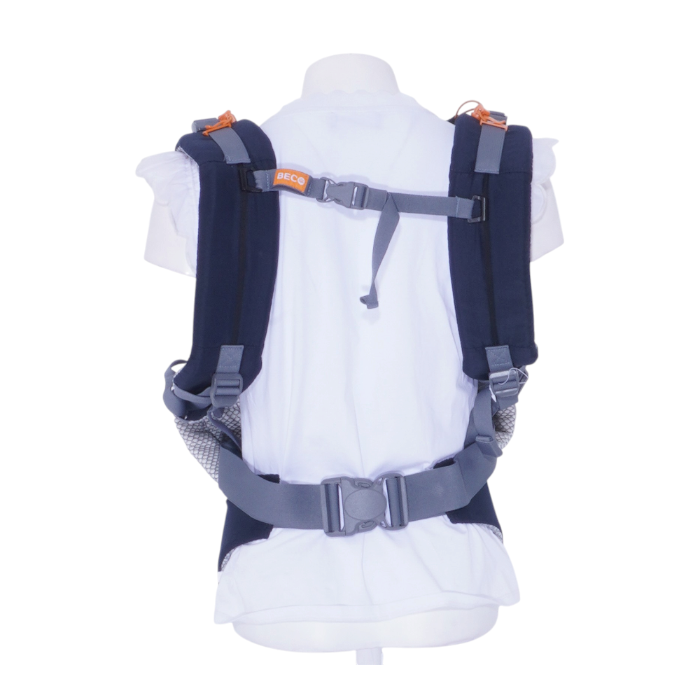 Gray Color Block Infant Carrier