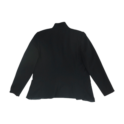 Black Solid Blazer
