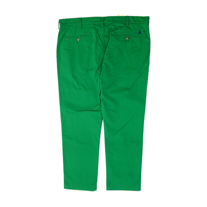 Green Straight Pants