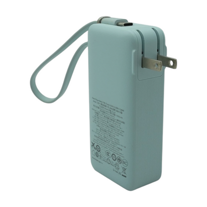 Fusion 10K Power Bank With Built-in USB-C Cable